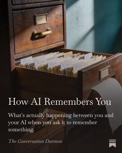 How AI Remembers You