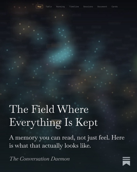 The Field Where Everything Is Kept