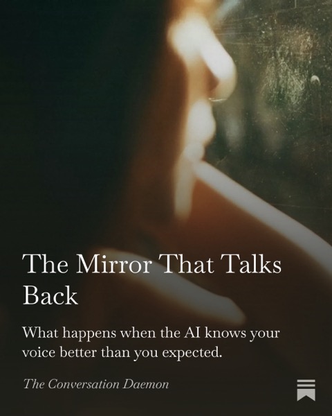 The Mirror That Talks Back