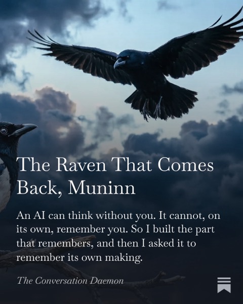 The Raven That Comes Back, Muninn