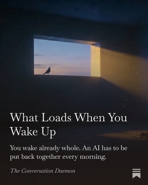 What Loads When You Wake Up