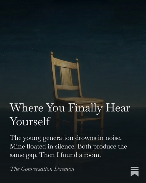 Where You Finally Hear Yourself