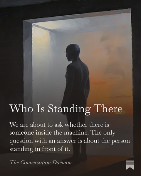Who Is Standing There